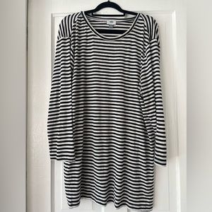 Black and White Stripe Dress